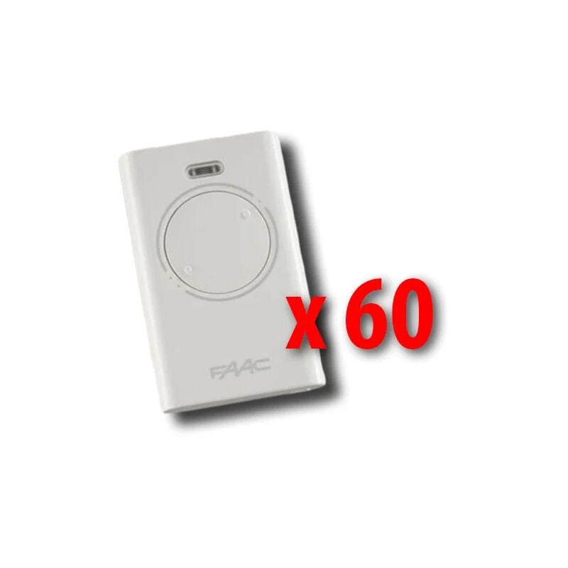 

60 mandos 2 canales 868mhz xt2 868 slh lr 787009 - Faac