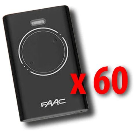 faac 60 x télécommande 2 canaux xt2 433 slh lr 7870071