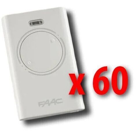 faac 60 x télécommande 2 canaux xt2 868 slh lr 787009