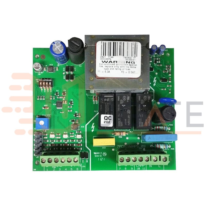 Faac - Panneau de commande électronique de carte centrale pour volets 230V 200MPS 790905