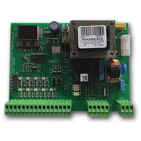 Faac – Carte électronique pour motorisation de portail 230V – Programmation facile – Compatible modèles 844 et 541 – 790922