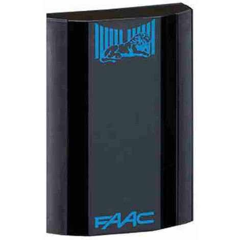 Faac – Cache photoélectrique 63001795 pour motorisation de portail – Design sérigraphié – Protection des photobéams – Intégration esthétique