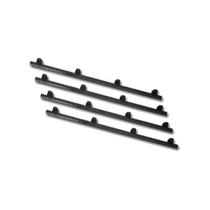 Crémaillère en plastique module 4 nylon 30x20 - 4 mètres - 490333 4 - Faac