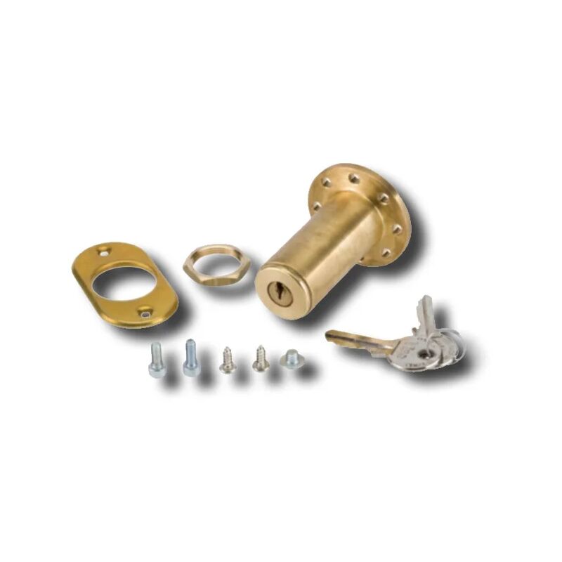 

desbloqueo externo con llave para puertas de mas de 15mm espes 424560101/36 - Faac