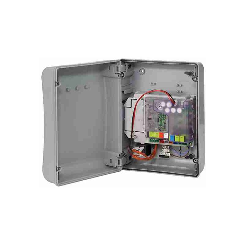 Equipement électronique E024s avec conteneur pour actionneur 391 Faac 790286