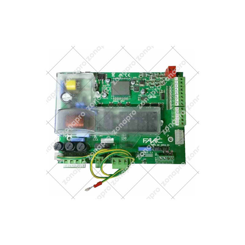 Central Board Electronic Control Panel 400v Replacement Faac E844 3PH 202073
