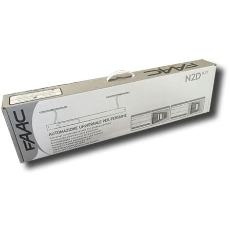faac kit automation volets battants n2d auto kit blanc 105775fr (ex 105745)