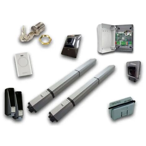 faac kit automatisme hydraulique 24v dc hybrid 450 kit safe 105683fr