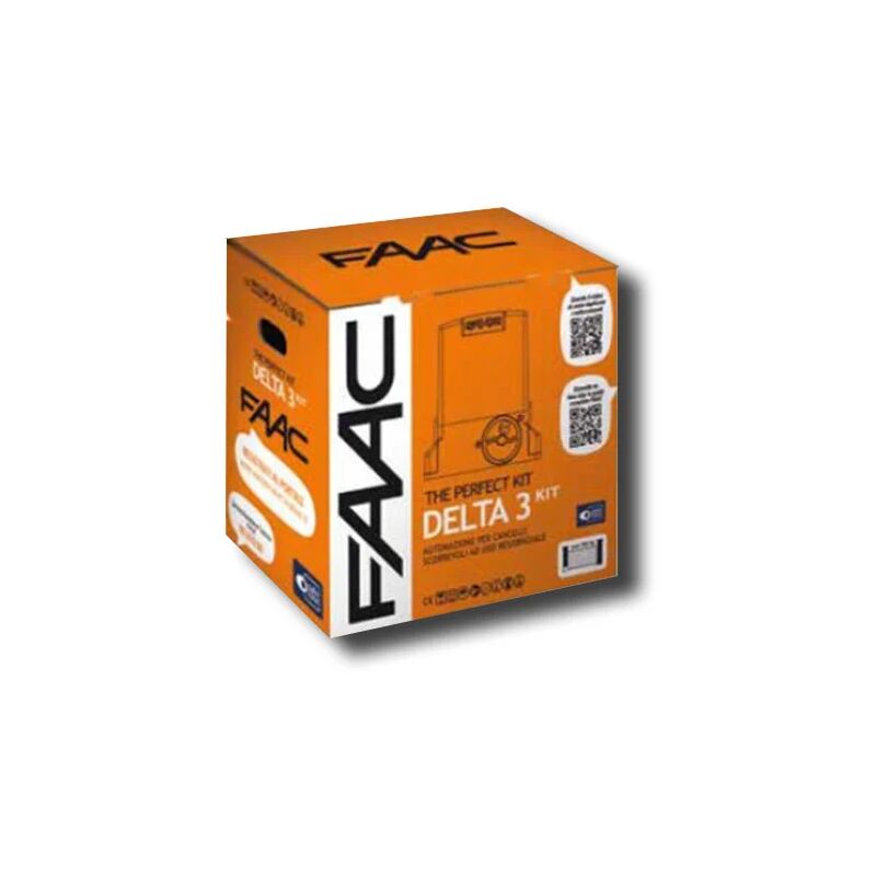 

faac kit automatización 230v ac delta3 kit perfect 105918