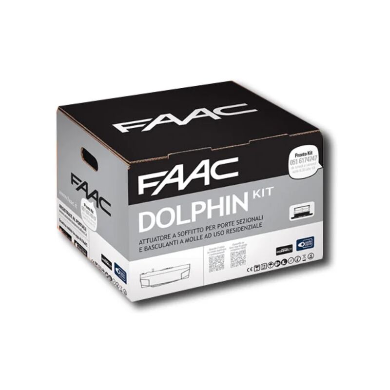 

kit automatización dolphin 24v dc dolphin kit safe 10566544 - Faac