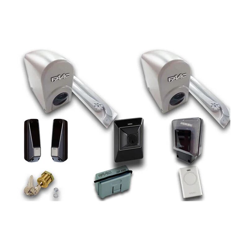 

kit automatización energy 24v dc energy kit safe 104575fr - Faac