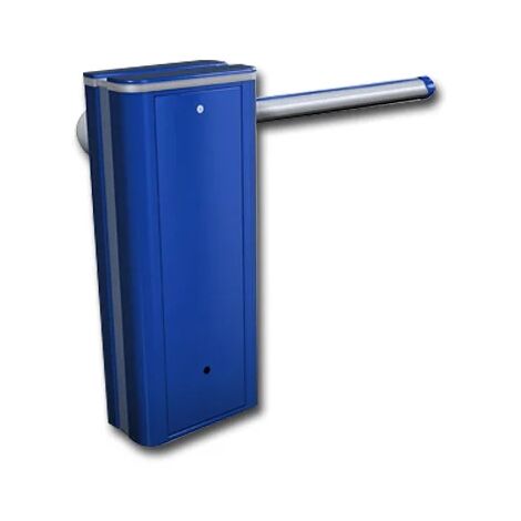 faac kit barrière automatique 24v avec capot bleu 104680 hybrid b680h kit b