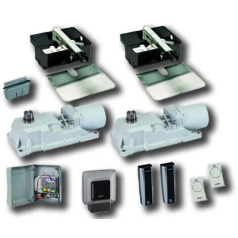 Faac – Kit de motorisation de portail 770N – Pour portails jusqu'à 2m – Charge maximale 500kg – 868MHz – 230V – 106747FR