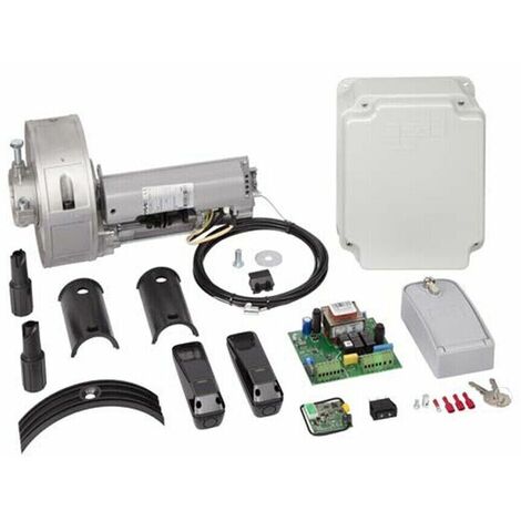 Faac – Kit de motorisation pour volets roulants jusqu'à 180 kg – Moteur 230V – Installation extérieure – 109940
