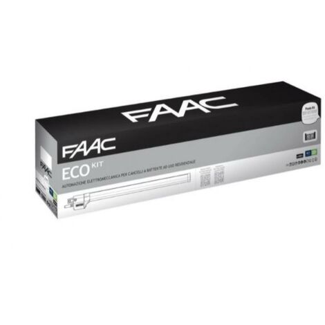 Faac automazione elettromeccanica eco kit 230v green 105632445