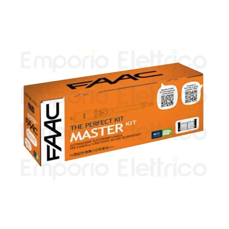 Kit motorisation 230v master kit perfect 105910 - Faac