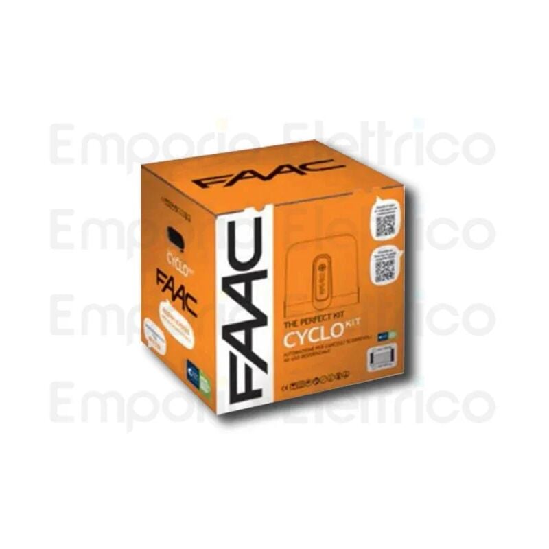 Faac kit motorisation 24v 400 kg cyclo kit perfect 105916