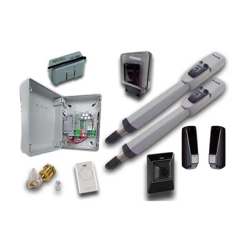 Kit motorisation 24v dc master kit safe 104415144fr - Faac