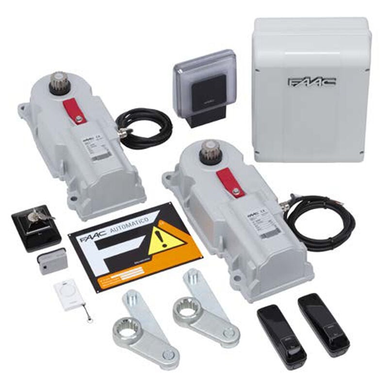 Power kit 106747445 770n 24v Portail battant auto-opérant dans la cave - Faac