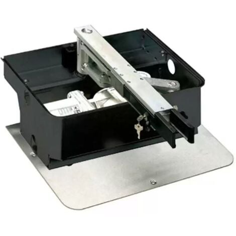 DIEFFEMATIC FAAC Lagerkasten mit Fundamentkasten-Entriegelungssystem für Untergrundmotor 770 – 490065