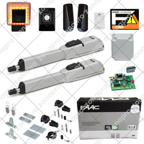 FAAC MASTER KIT 230V 104415445 Automatismo cancela batiente Hoja batiente 3mt