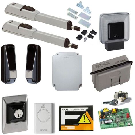 FAAC MASTER KIT 230V 104415445 Automatismo cancela batiente Hoja batiente 3mt