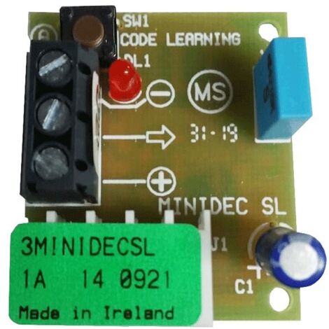 FAAC MINIDEC SL 785505 Decoderkarte