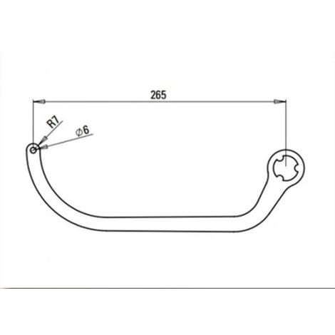 faac paire de bras n1d blanc nd4 105729