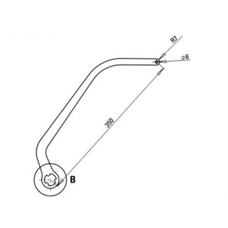 faac paire de bras n1d blanc nd6 105731