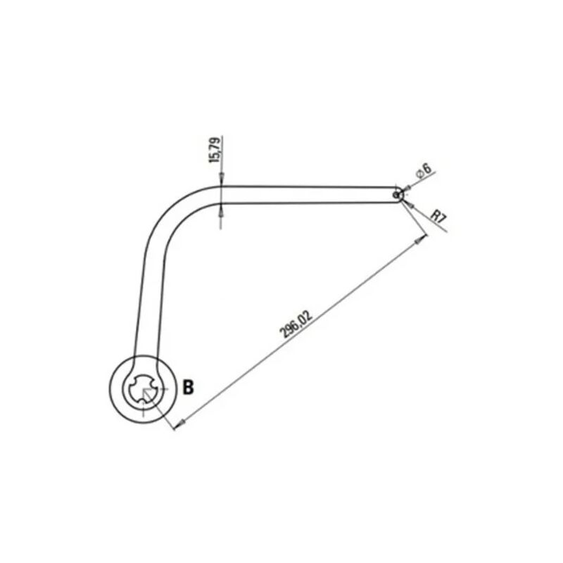 

par de brazos n1d blanco nd1 105726 - Faac