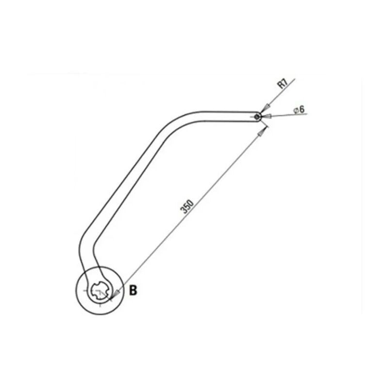 

par de brazos n1d blanco nd6 105731 - Faac