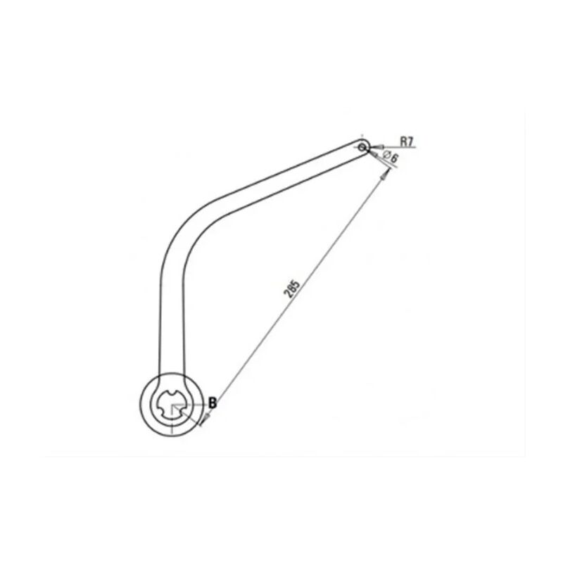 

par de brazos n1d marron nd2 1057273 - Faac