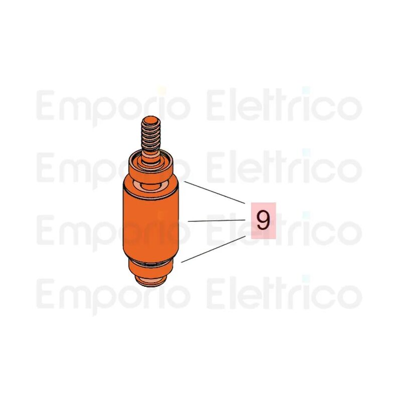 Pièce détachée rotor 412-bat 746028 - Faac