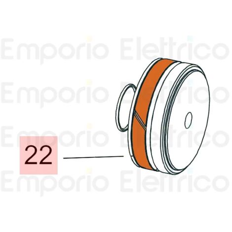 faac pièce détachée bague piston e/gt 70x65-9,7/102 7049195
