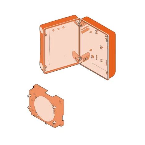faac pièce détachée boîtier pour cartes électroniques 12/24v 419403