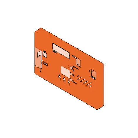 faac pièce détachée couverture carte e 124 a 63001355