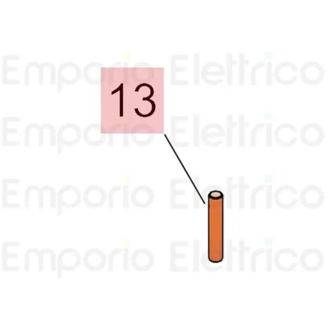 faac pièce détachée fiche cil.8x45 ric.uni en22338 7061115
