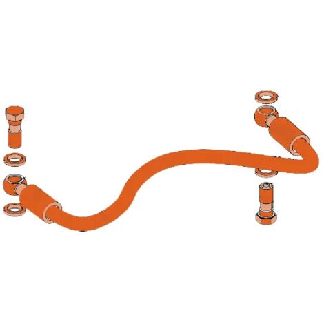 faac pièce détachée groupe tube flexible oeillet/oeillet 63000112
