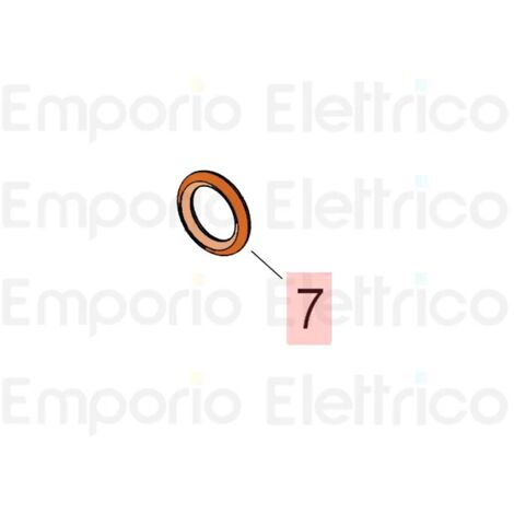 faac pièce détachée joint o-ring 6,75x1,78 ( 106) 7090030015