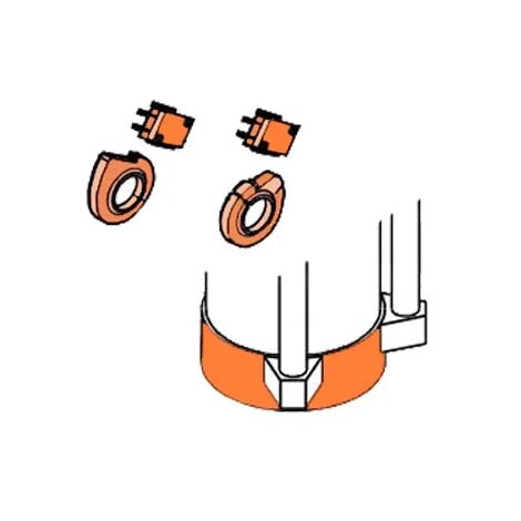 faac pièce détachée kit encodeur et fin de course opérateur 550 490115