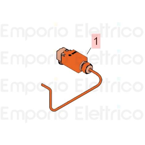 faac pièce détachée micro interrupteur fin de course fr 1645-s1 7580195