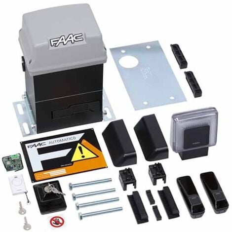 FAAC PRATICO KIT nuova versione set completo motore scorrevole 746 C oleodinamico 600KG - 105940