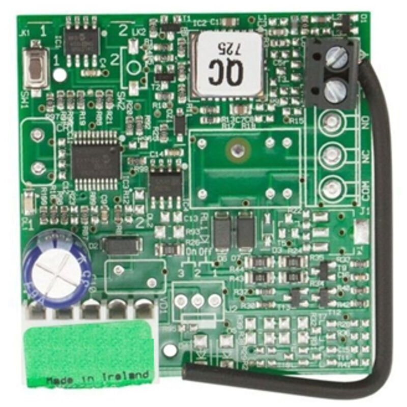 Récepteur embrochable 2 canaux 868 mhz rp2 868 slh 787855 (ex 787828) - Faac