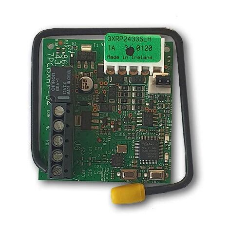 faac récepteur embrochable 2 canaux rp2 433 slh 787853