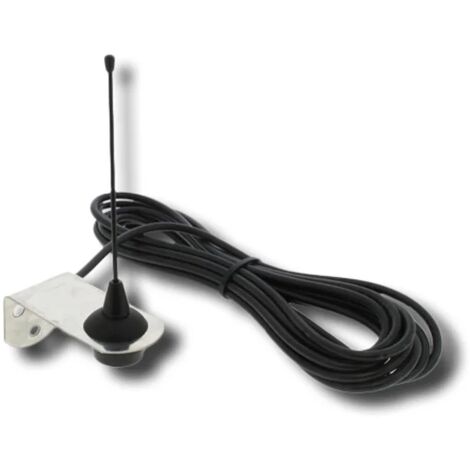 Faac – Antenne longue portée 434 MHz pour récepteurs RP, XF, XR, XR2, XR4 – Câble coaxial 5 m – Support de fixation – 412003
