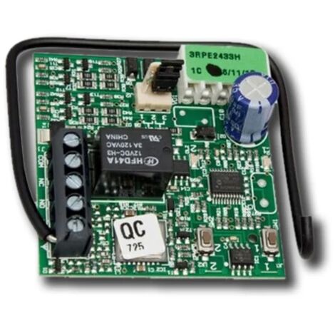 faac steckempfänger 2-kanal 433 mhz rp2 433 rc 787742