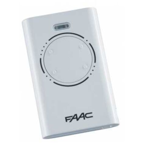 Faac telecomando quattro canali xt4 433 slh lr colore bianco 787008