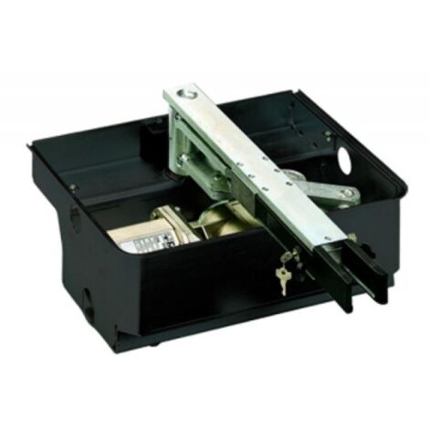 DIEFFEMATIC FAAC Lagerkasten mit Fundamentkasten-Entriegelungssystem für Untergrundmotor 770 – 490065