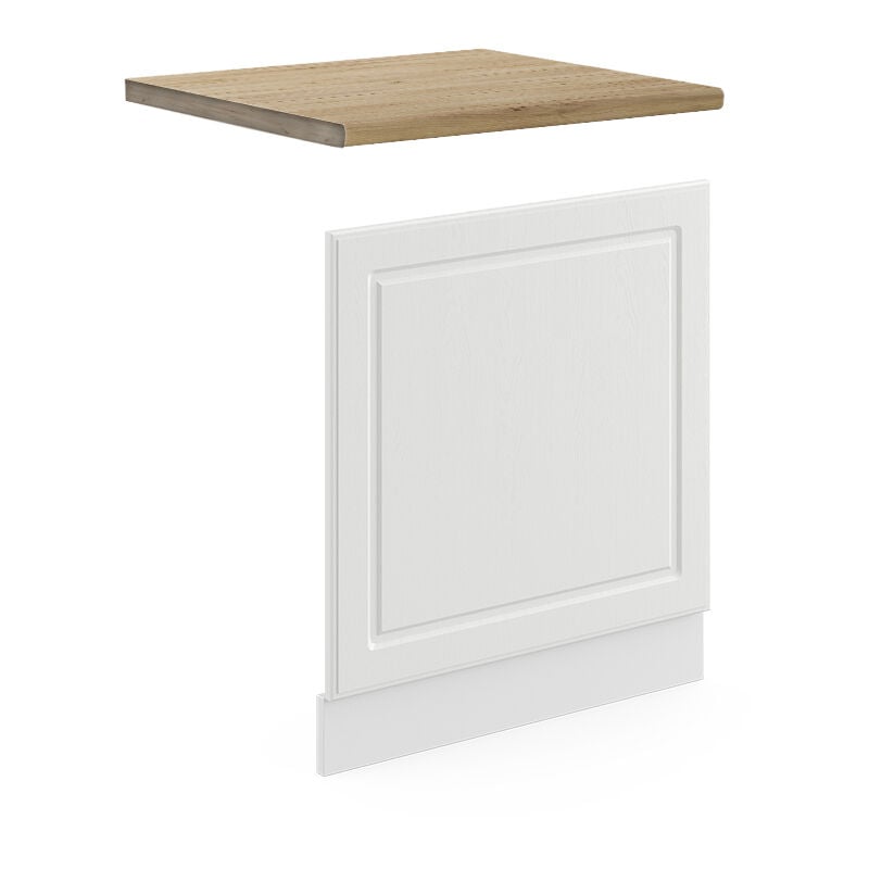 Vicco - Façade R-Line, Blanc campagne, 60 cm, pt Chêne