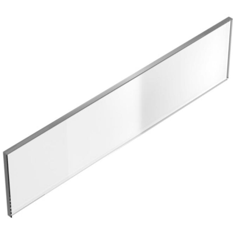 Fa�ade � l'anglaise en verre hauteur totale - hauteur 130 mm - largeur meuble 600 mm - epaisseur 10 mm